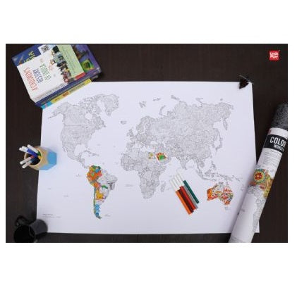 Colouring World Map