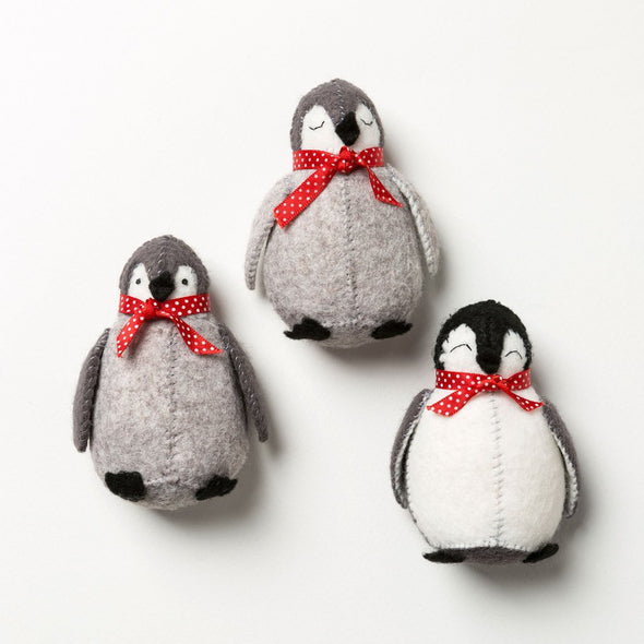 Felt Sewing Kit - Baby Penguins