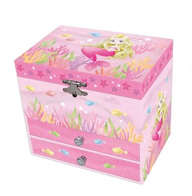 Musical Jewellery Box - 2 front drawers