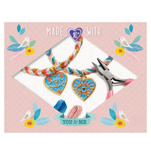 You & Me Friendship & Hearts Bead Set