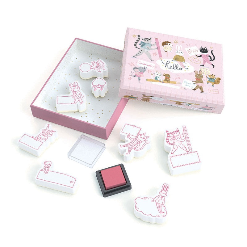 Lucille Message Stamps