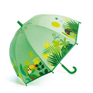 Tropical Jungle PVC Child Umbrella