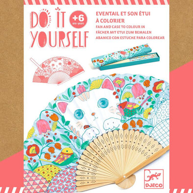 Do It Yourself - Fan and Case to Colour