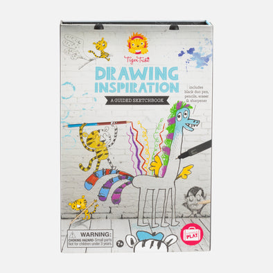Drawing Inspiration Guided Sketchbook