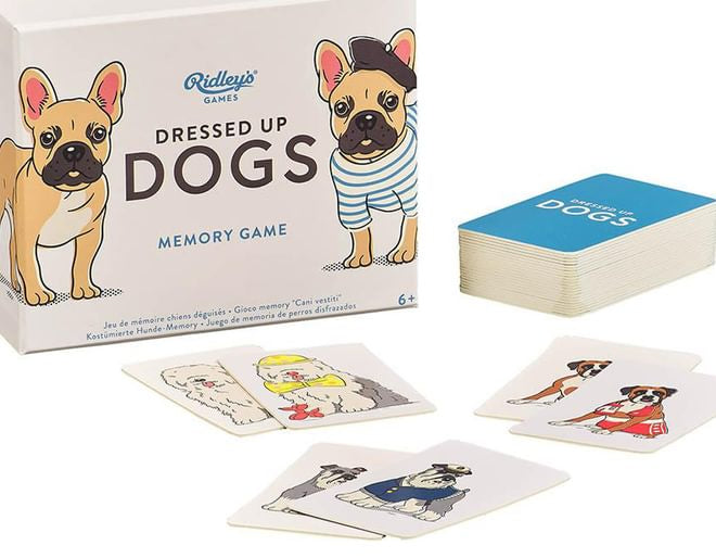 Dressed Up Dogs Memory Game