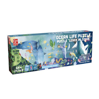 200 pc Ocean Life Puzzle (1.5m Long)