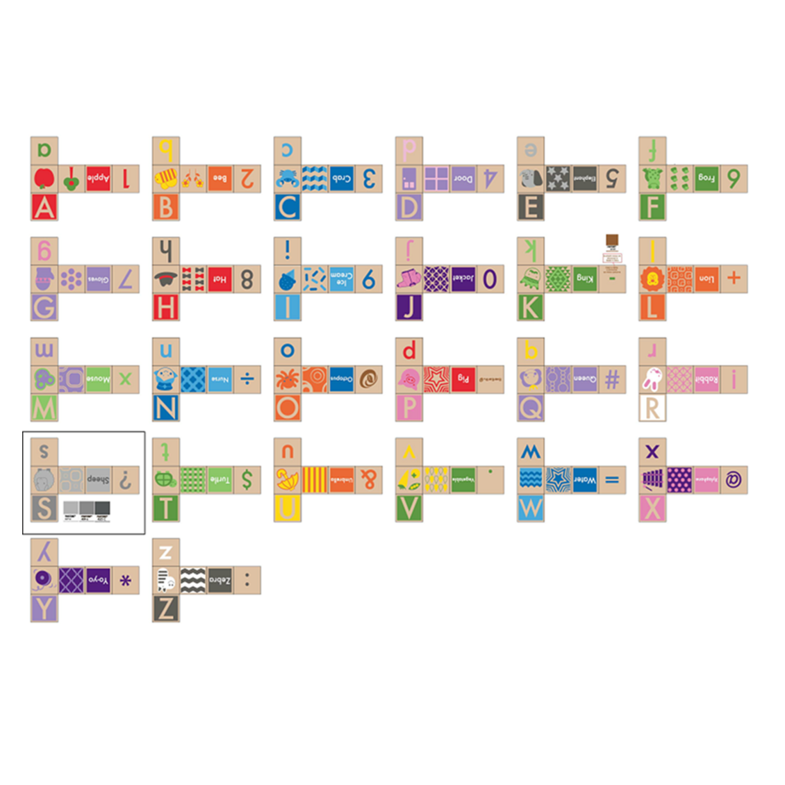 Alphabet Blocks 26pc