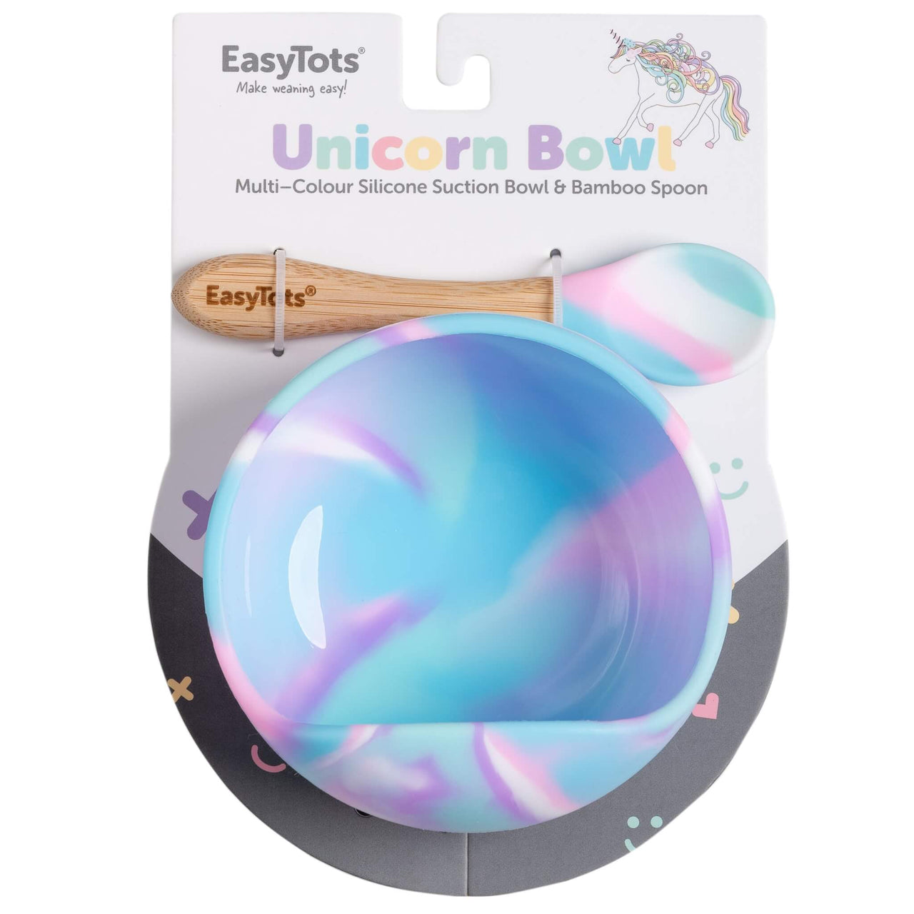 Suction Bowl and Bamboo Spoon Set