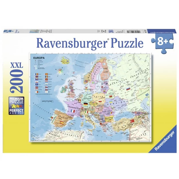 200 pc Puzzle - European Map