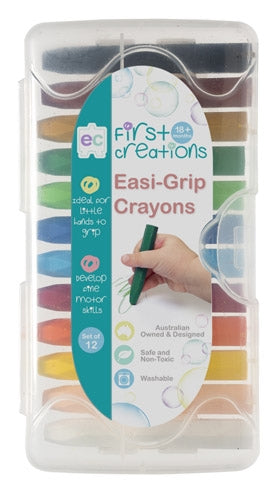 First Creations Easi-Grip Crayons