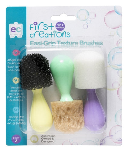 First Creations Easi-Grip Texture Brushes