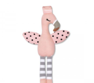 Franny Flamingo Organic Small Buddy