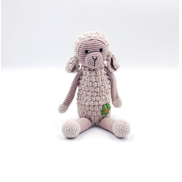 Lamb Rattle - Natural – Toys and Tales