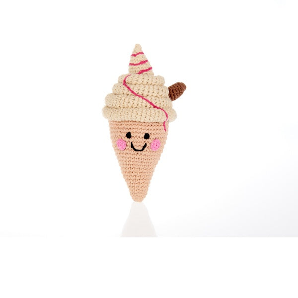 Friendly 99 Ice Cream Rattle
