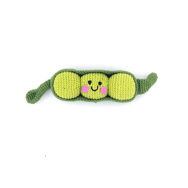 Friendly Peapod Rattle