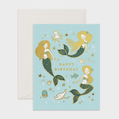 Happy Birthday - Mermaids