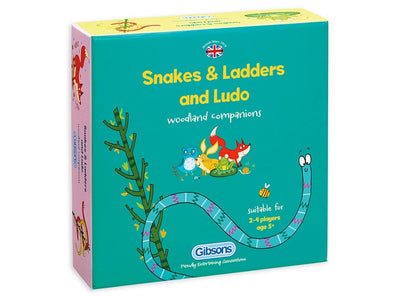 Snakes and Ladders/Ludo - Woodland Companions
