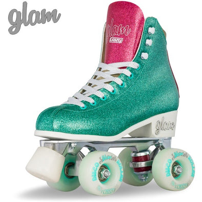 Disco Glam Skates Teal/Pink