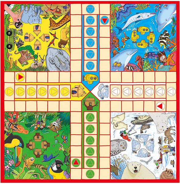 Snakes & Ladders and Ludo Game Set