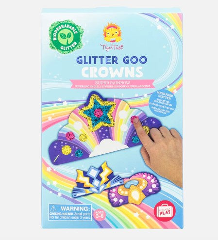 Glitter Goo Crowns