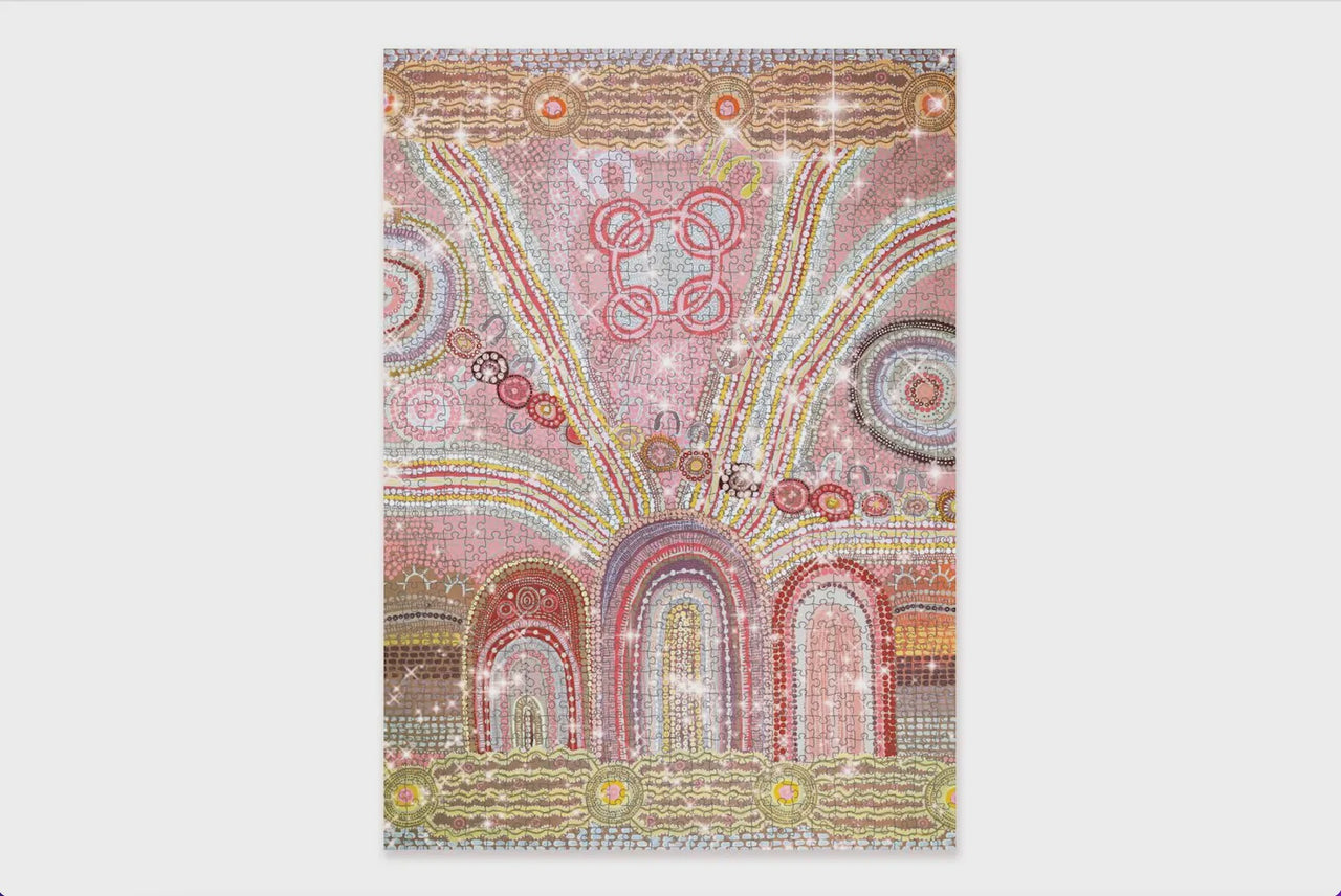 1000 pc Glitter Puzzle - Journey Home