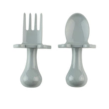 Small Hands Baby Utensils Ergonomic Spoon and Fork Set