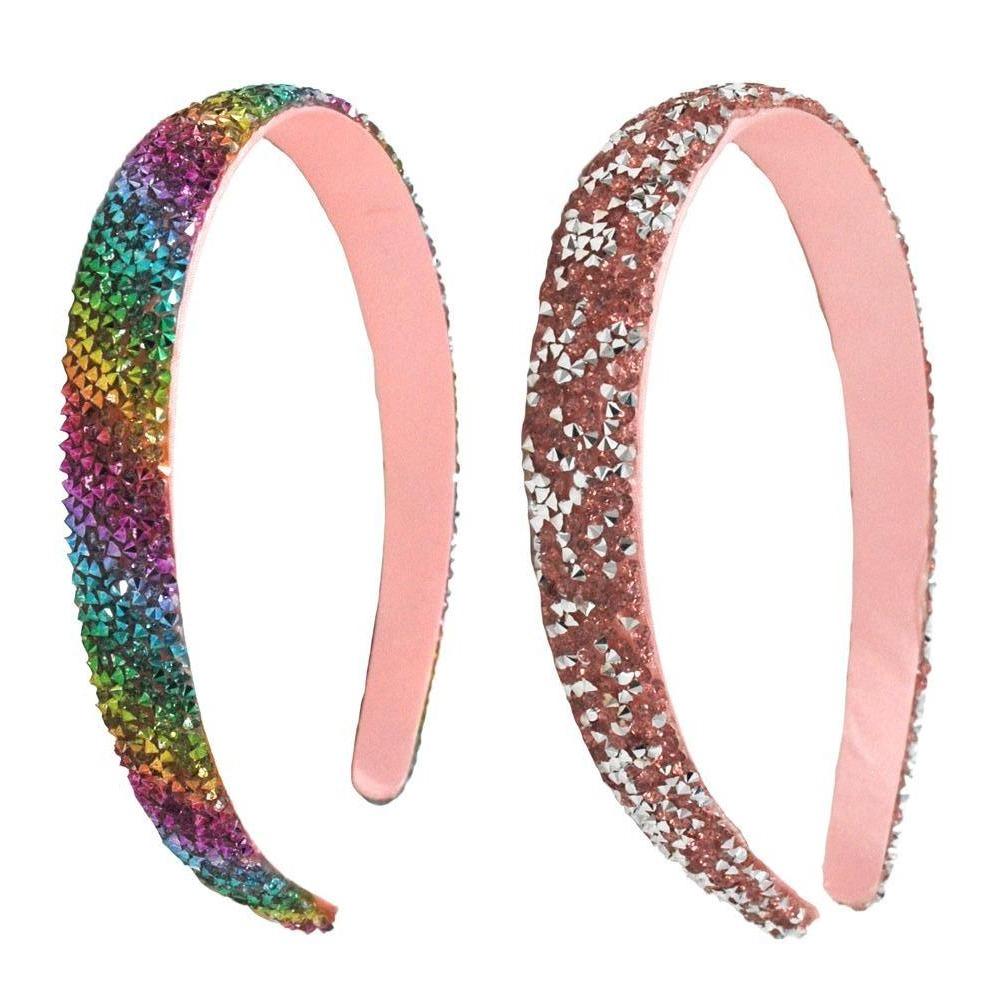 Encrusted Gemstone Wide headband