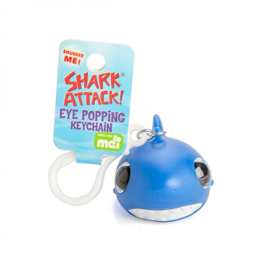Eye Popping Keychain Shark Attack