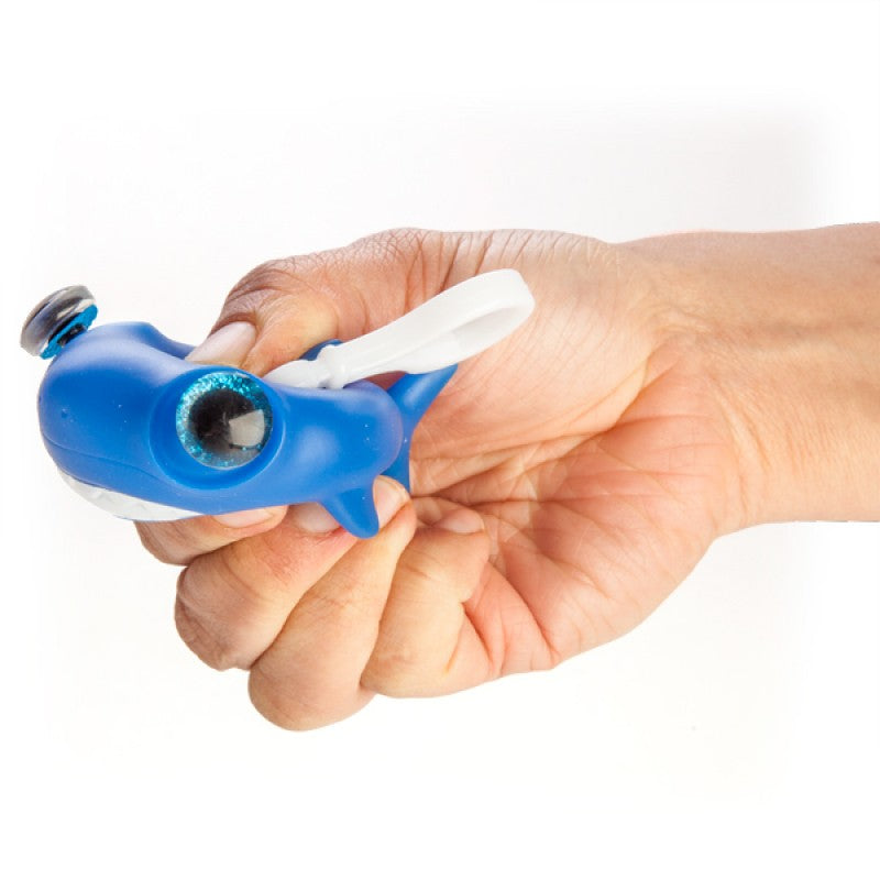 Eye Popping Keychain Shark Attack