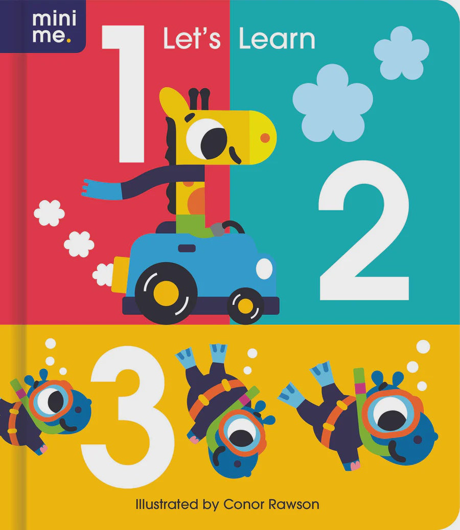 Let's Learn 123 - Cased Board Book