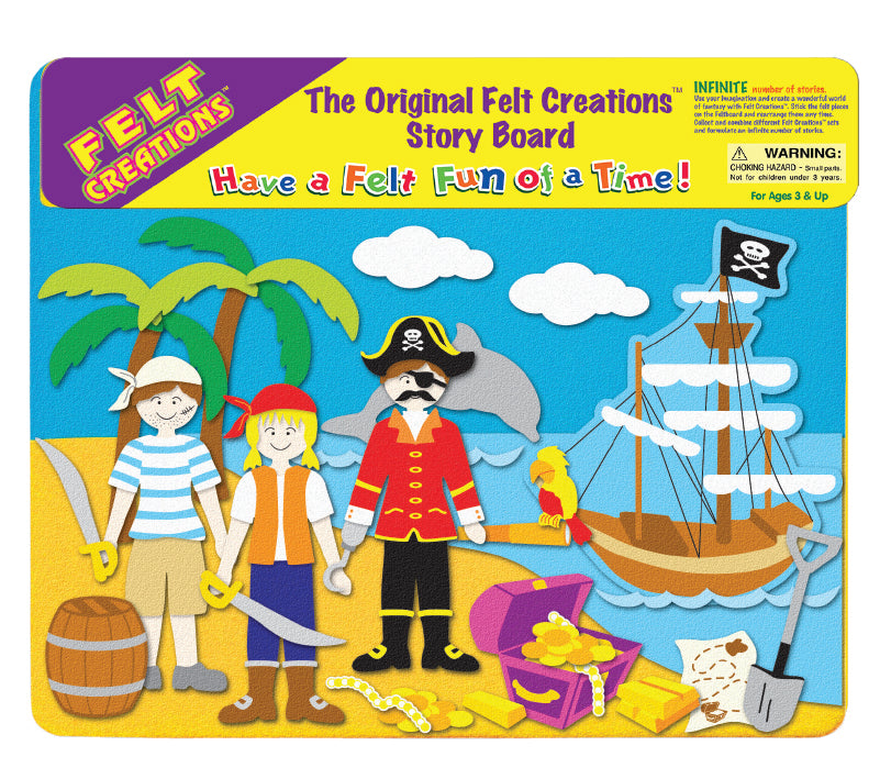 Felt - Pirate Ship