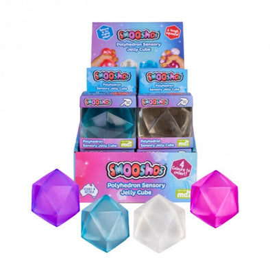 Smoosho's Polyhedron Sensory Jelly Cube