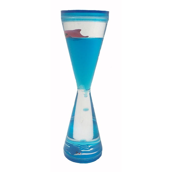 Hourglass Timer with Dolphins