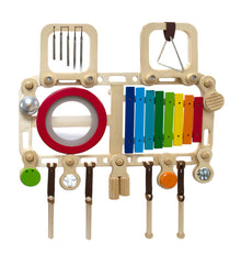 Melody Mix Bench & Wall Toy - Primary