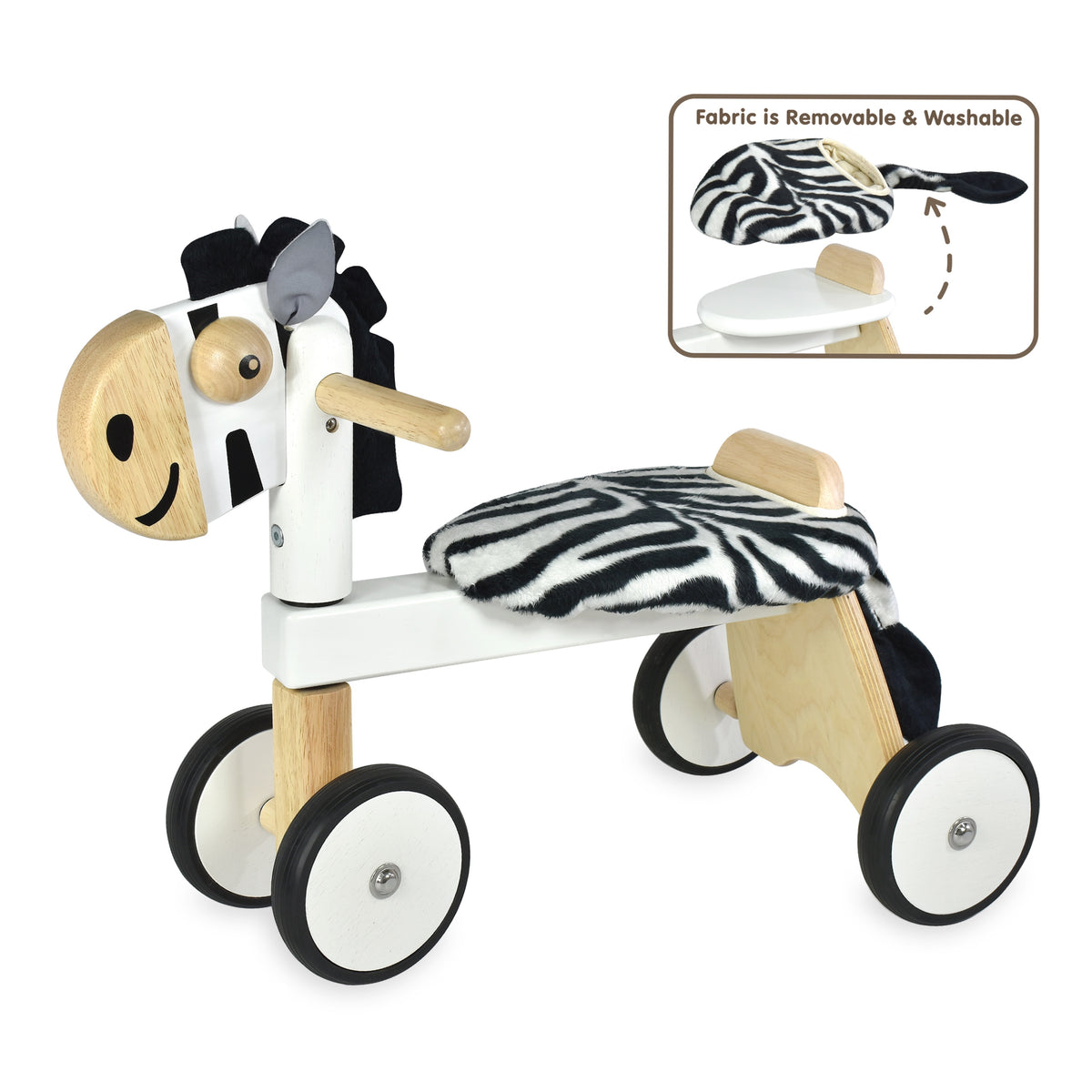 Ride on Zebra Toys and Tales