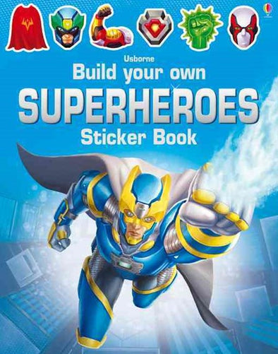 Build Your Own Superhero's Sticker Book
