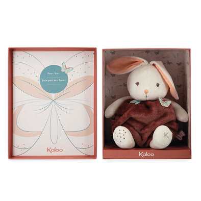Plush Rabbit in Gift Box - Cinnamon
