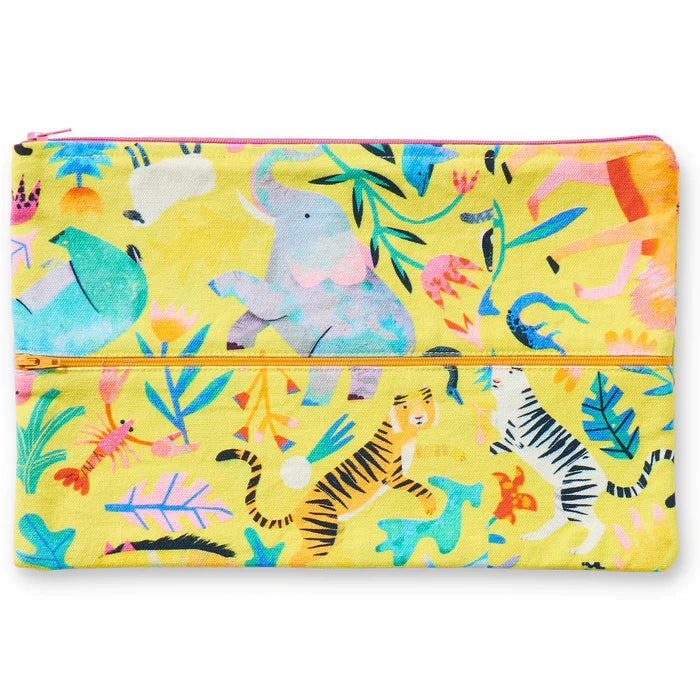 Cotton Zip Pencil case