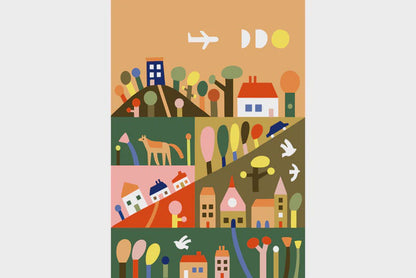 Kids Paint By Numbers  - Outside The City