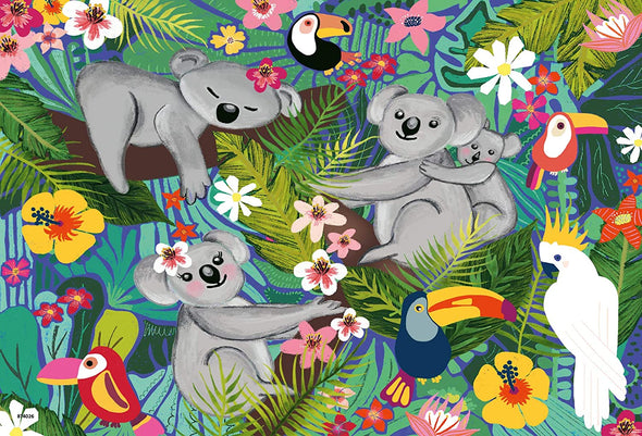 2 x 24 pc Puzzle - Koalas and Sloths