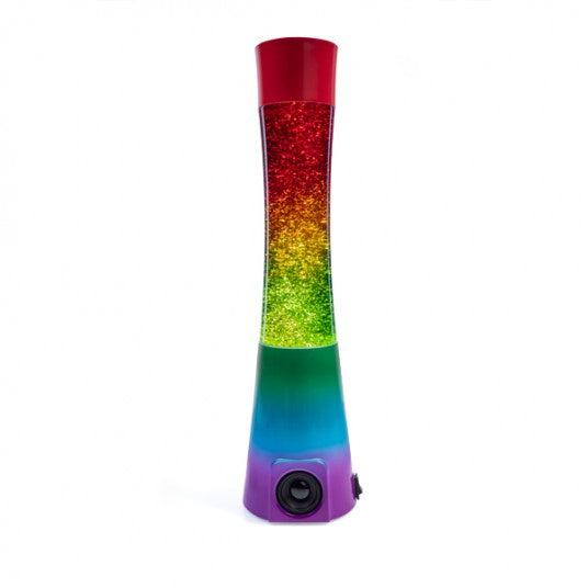 Rainbow Glitter Lamp Speaker