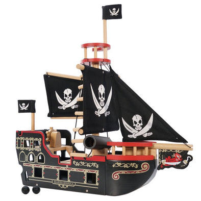 Barbarossa Pirate Ship - Wooden Painted