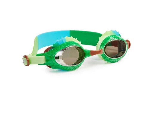 Swim Goggles - Lizard Iguana Camo Olive Green