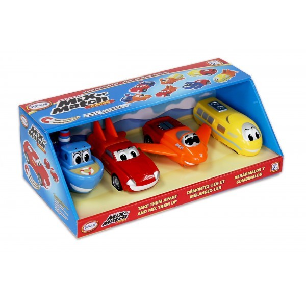 Mix or Match Magnetic Vehicles