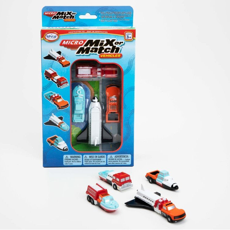 Micro Mix or Match Vehicles - Set 1