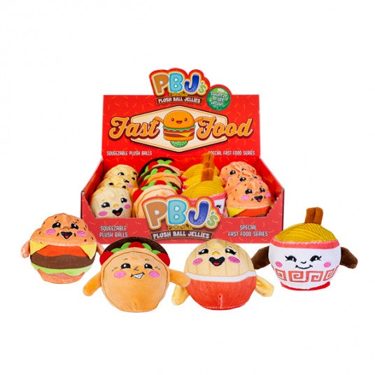 Fast Food Plush Ball Jellies