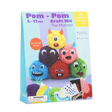 Pom Pom Craft Kit - The Monster