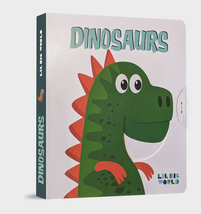 Lil Big World Board Book - Dinosaurs