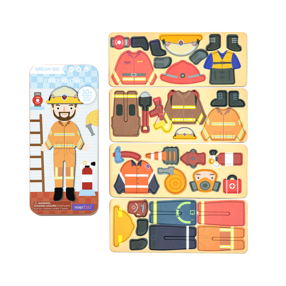 Magnetic Puzzle Box - Firefighter