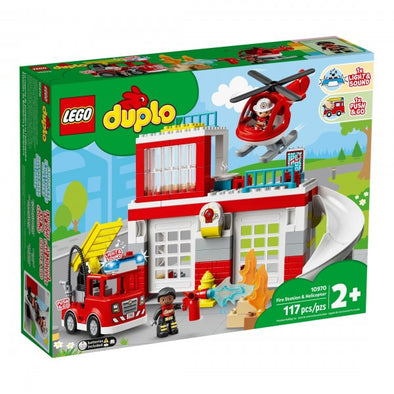 Duplo - 10970 Fire Station and Helicopter